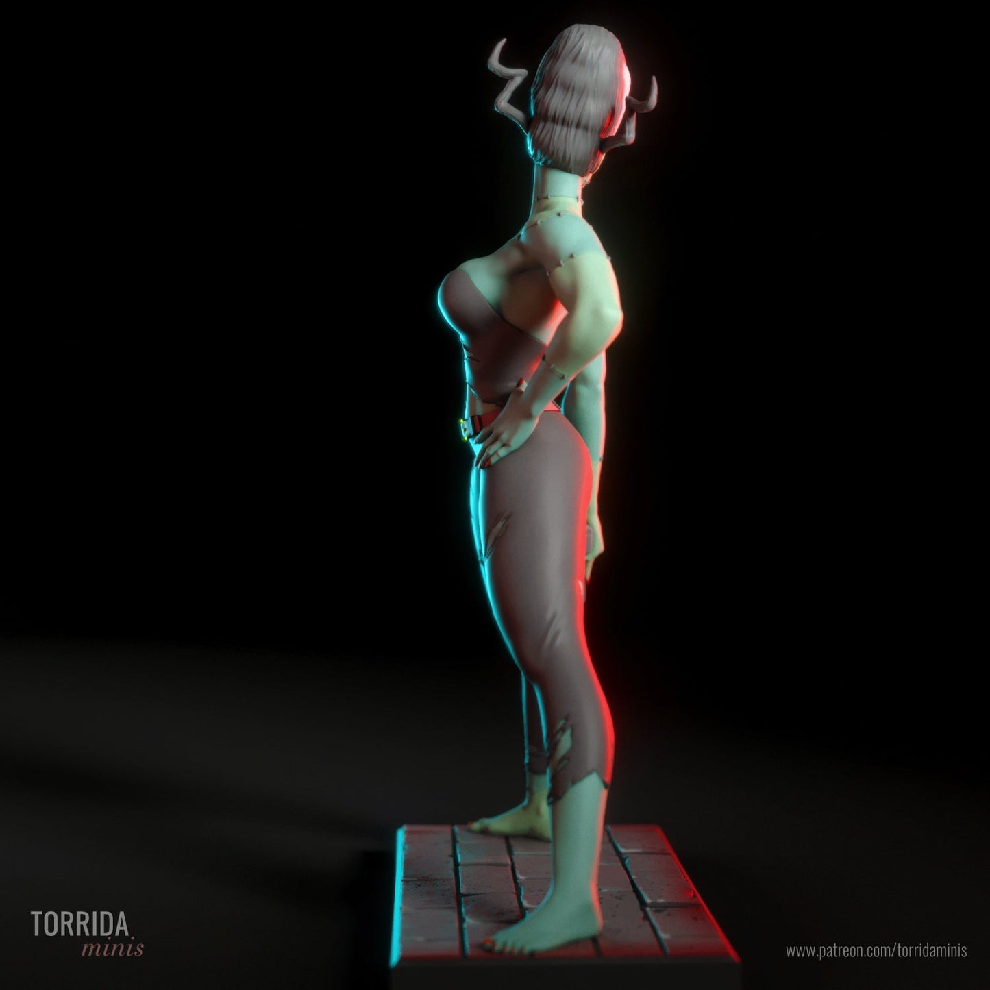 The Bride - Torrida Minis - Dark Forge Arts