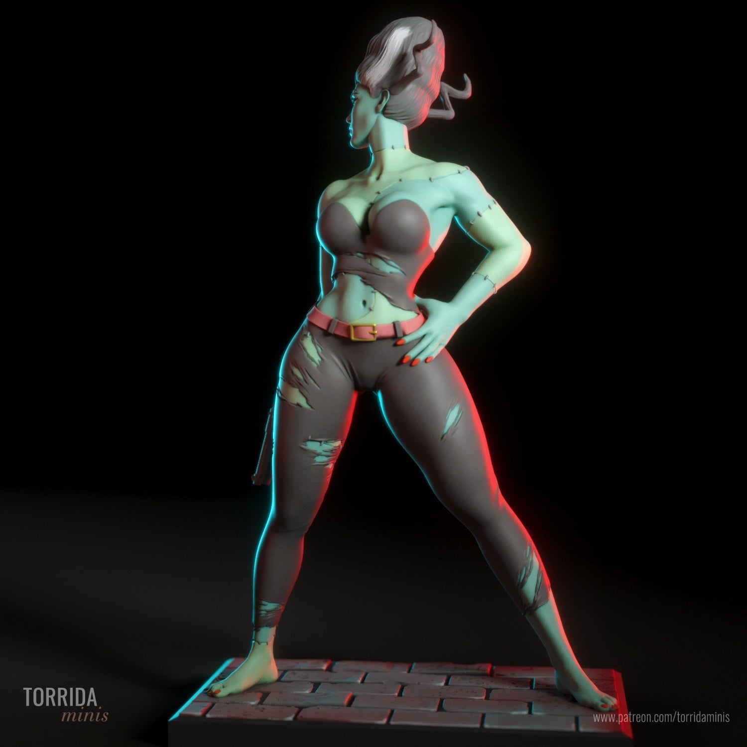 The Bride - Torrida Minis - Dark Forge Arts