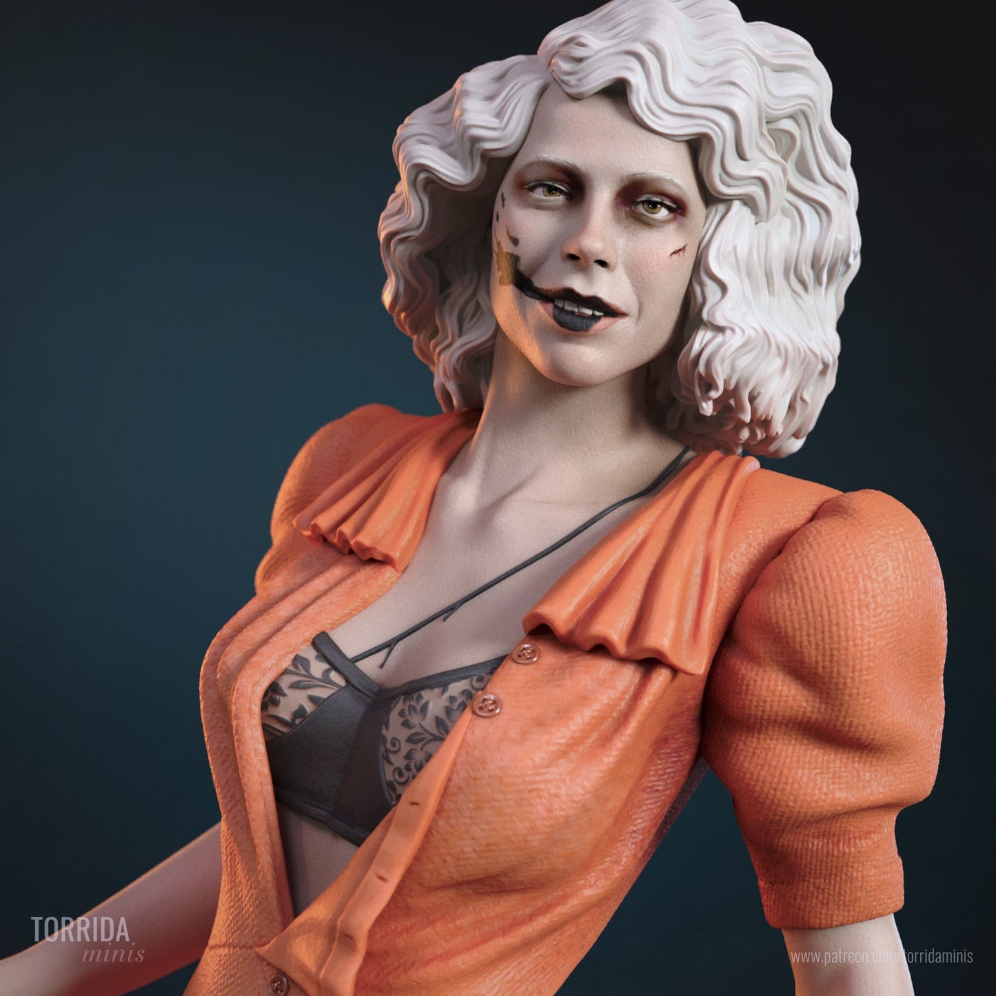 The Bride v2 - Torrida Minis - Dark Forge Arts