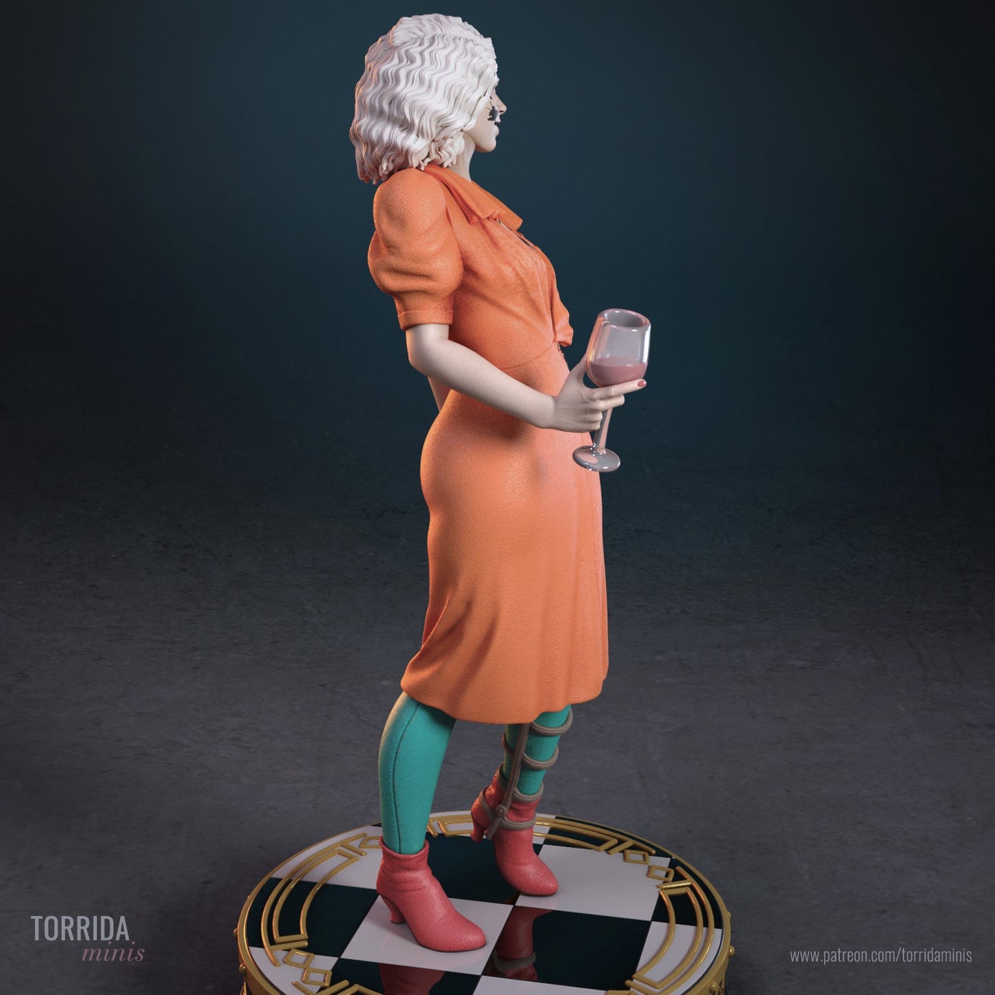 The Bride v2 - Torrida Minis - Dark Forge Arts