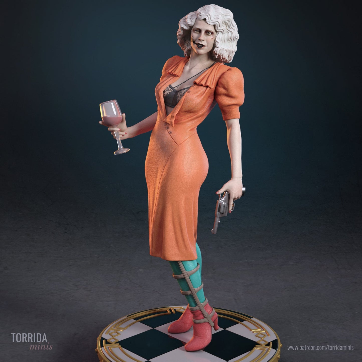 The Bride v2 - Torrida Minis - Dark Forge Arts