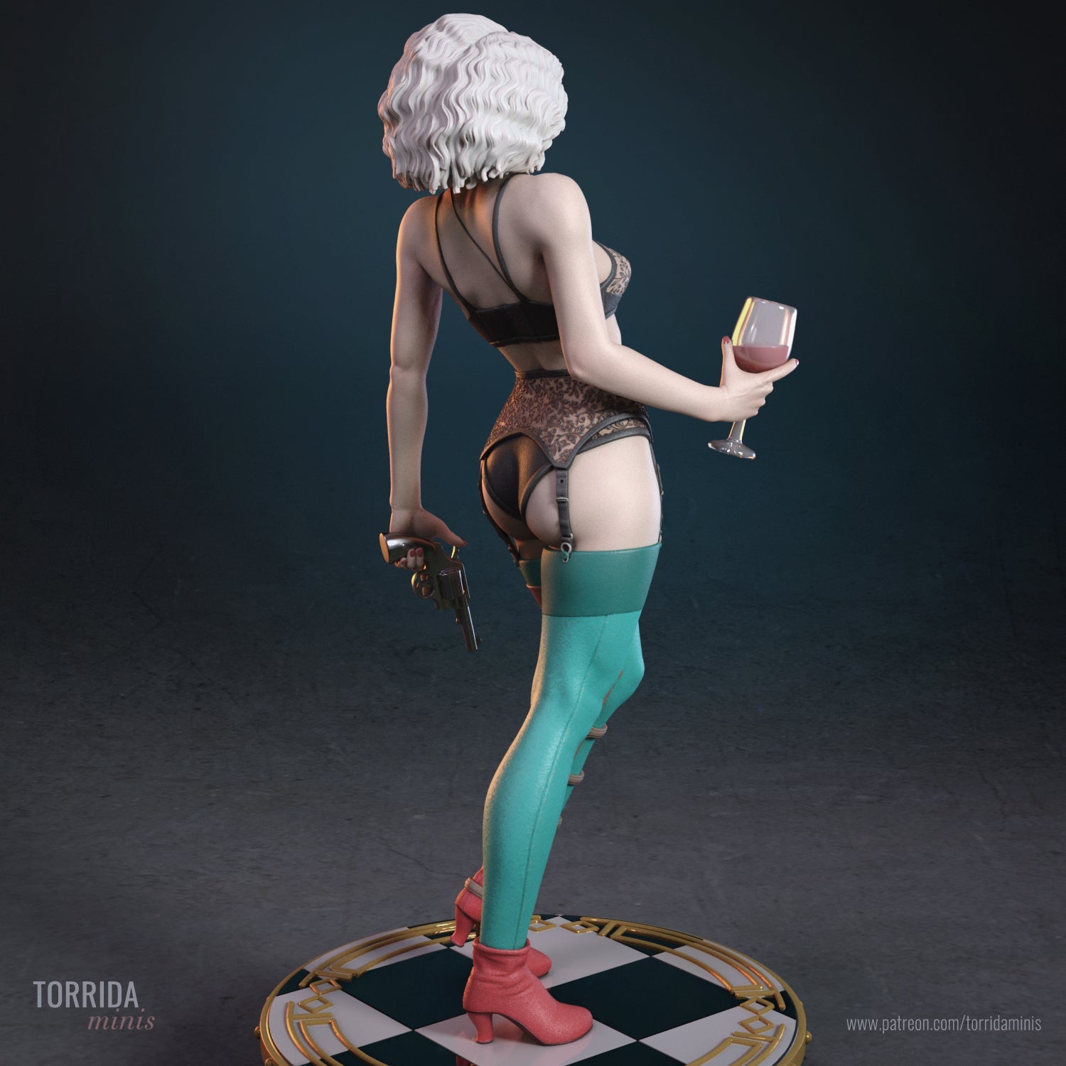The Bride v2 - Torrida Minis - Dark Forge Arts