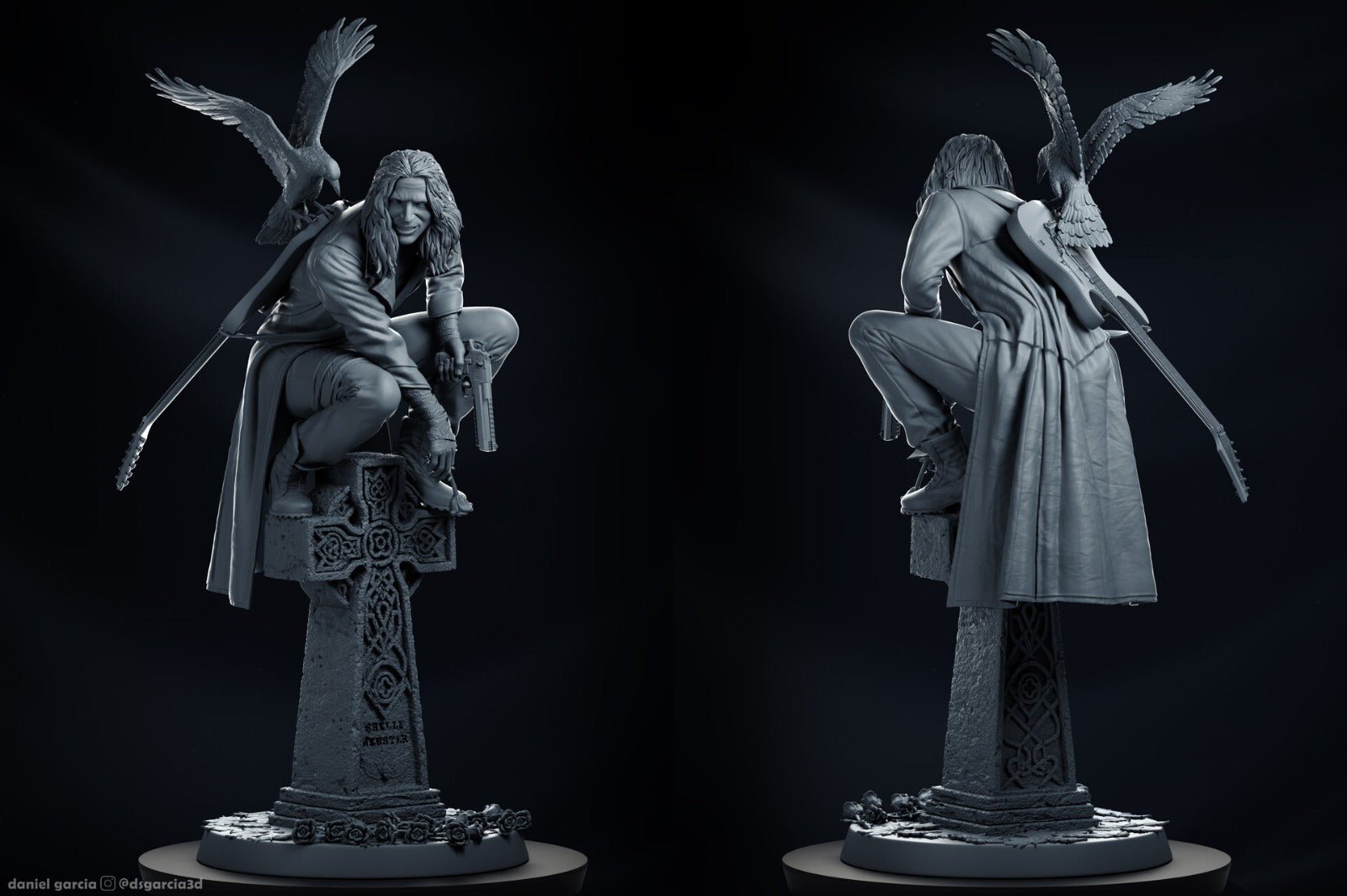 The Crow - CA 3D Studios - Dark Forge Arts