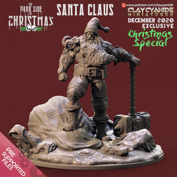 The Dark Side of Christmas - ClayCyanide - Dark Forge Arts