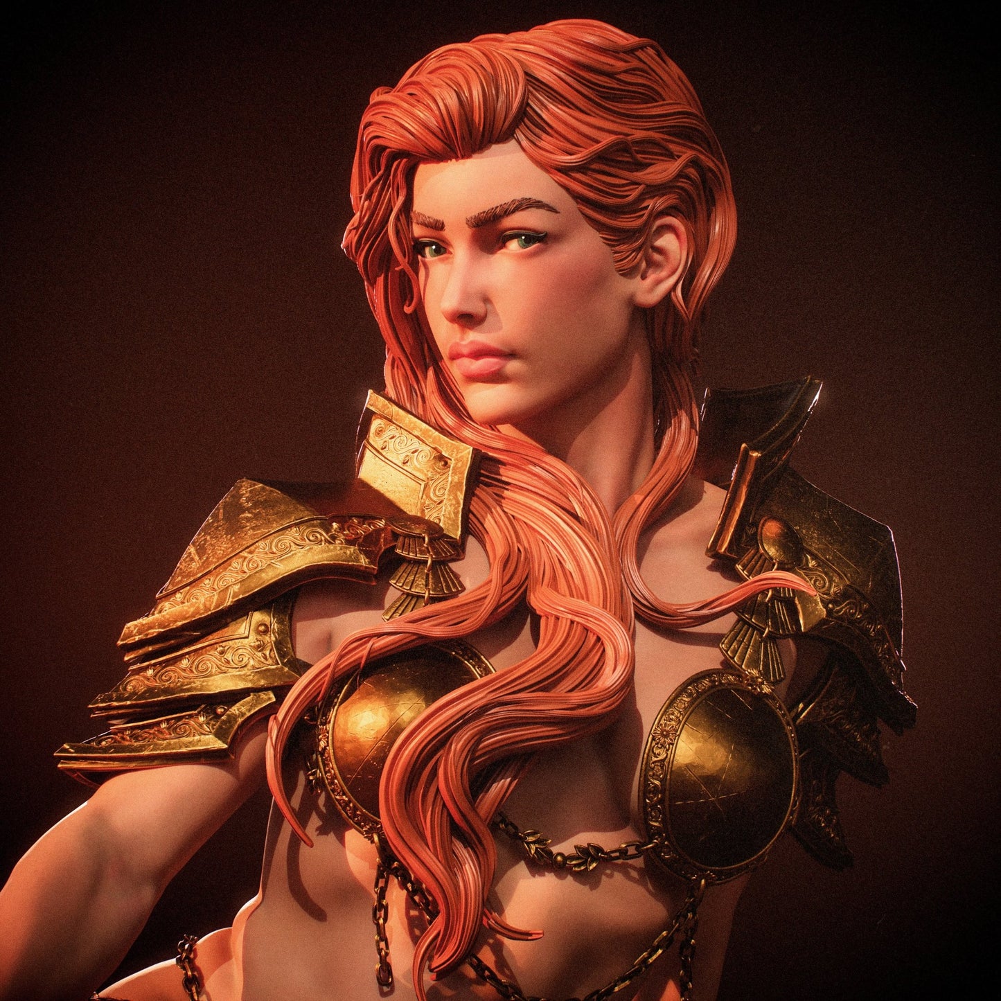 The Ember Queen - CA 3D Studios - Dark Forge Arts