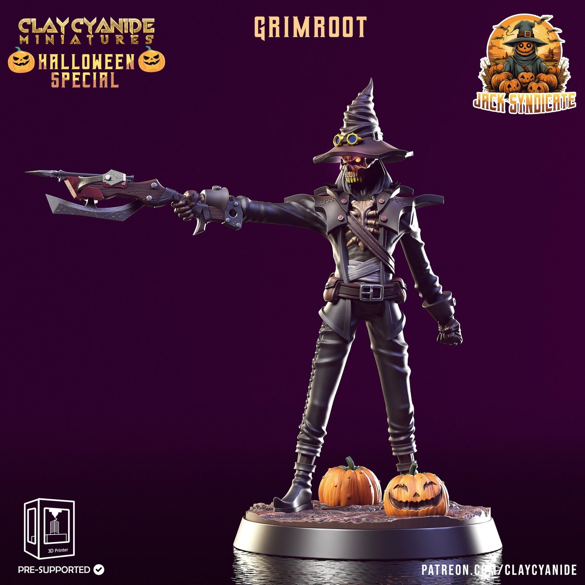 The Jack Syndicate - ClayCyanide - Dark Forge Arts