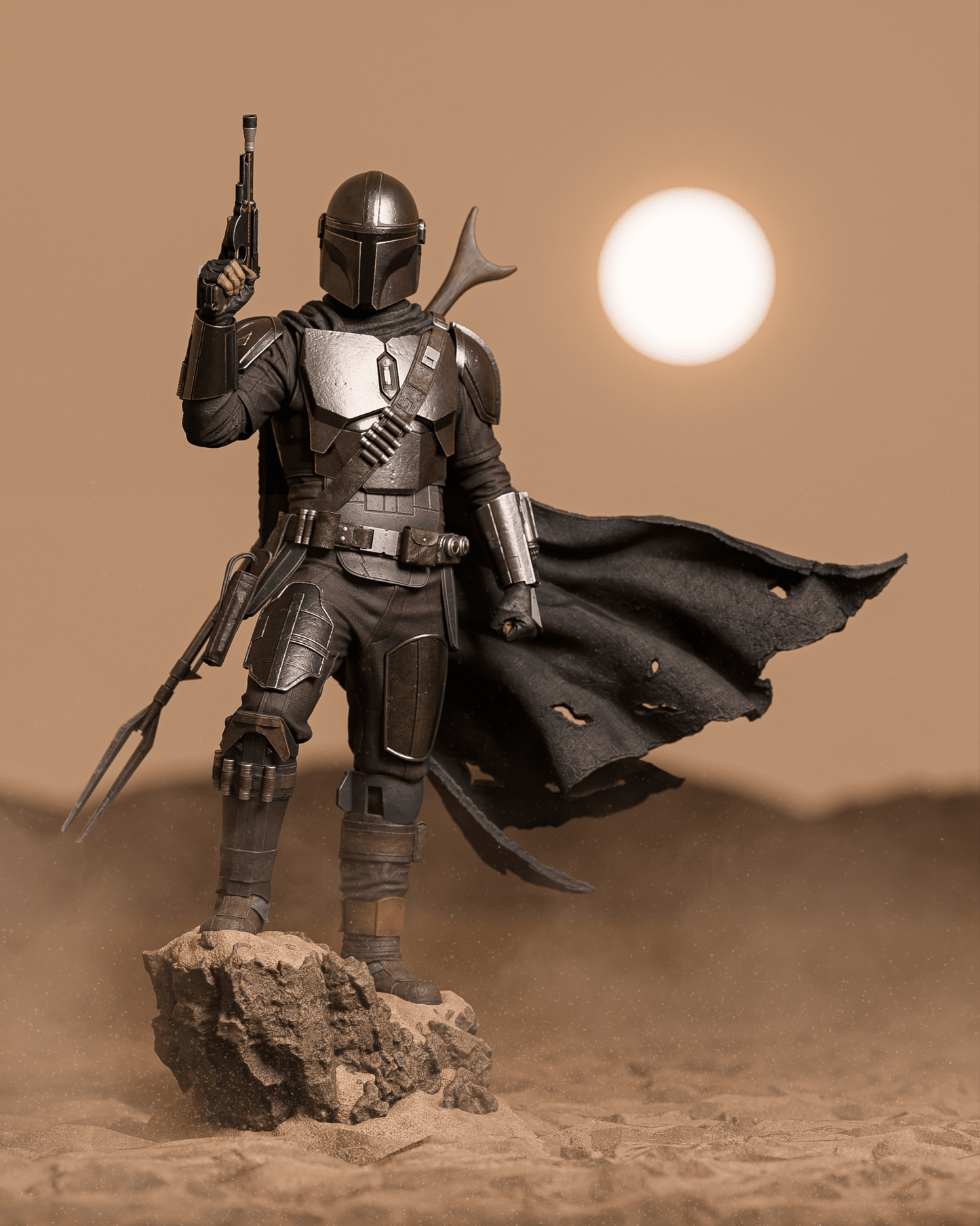 The Mandalorian - CA 3D Studios - Dark Forge Arts