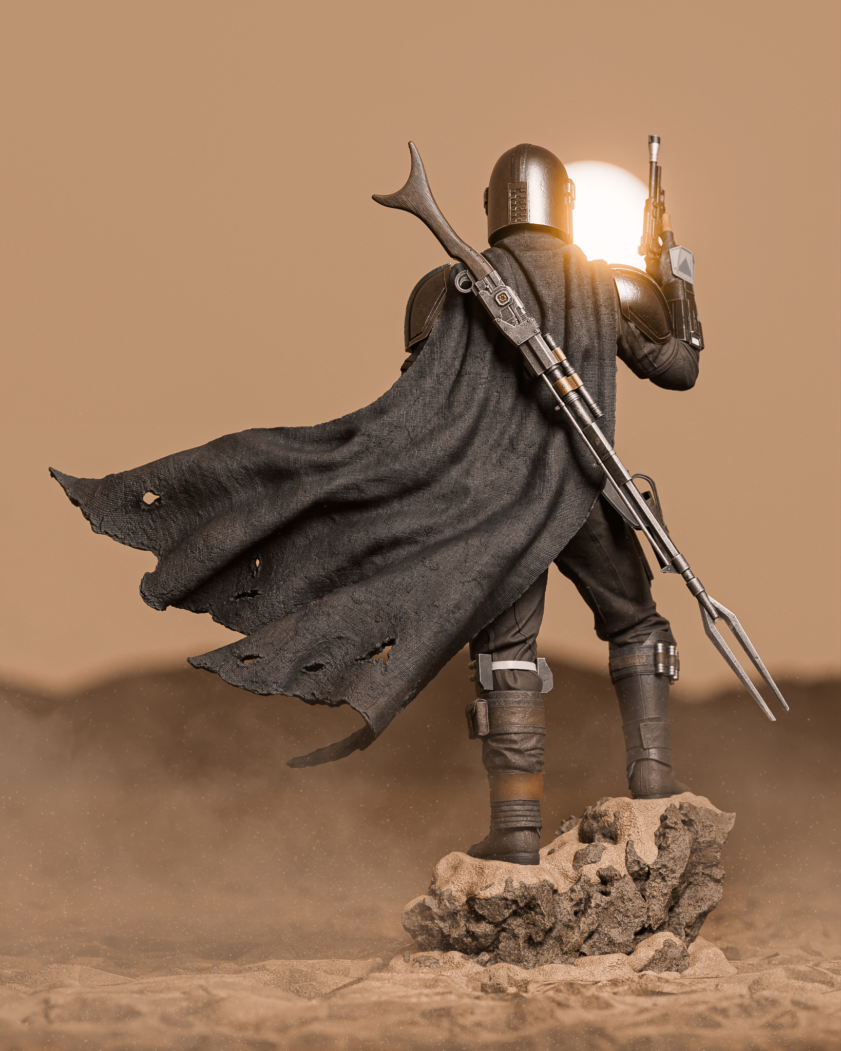 The Mandalorian - CA 3D Studios - Dark Forge Arts
