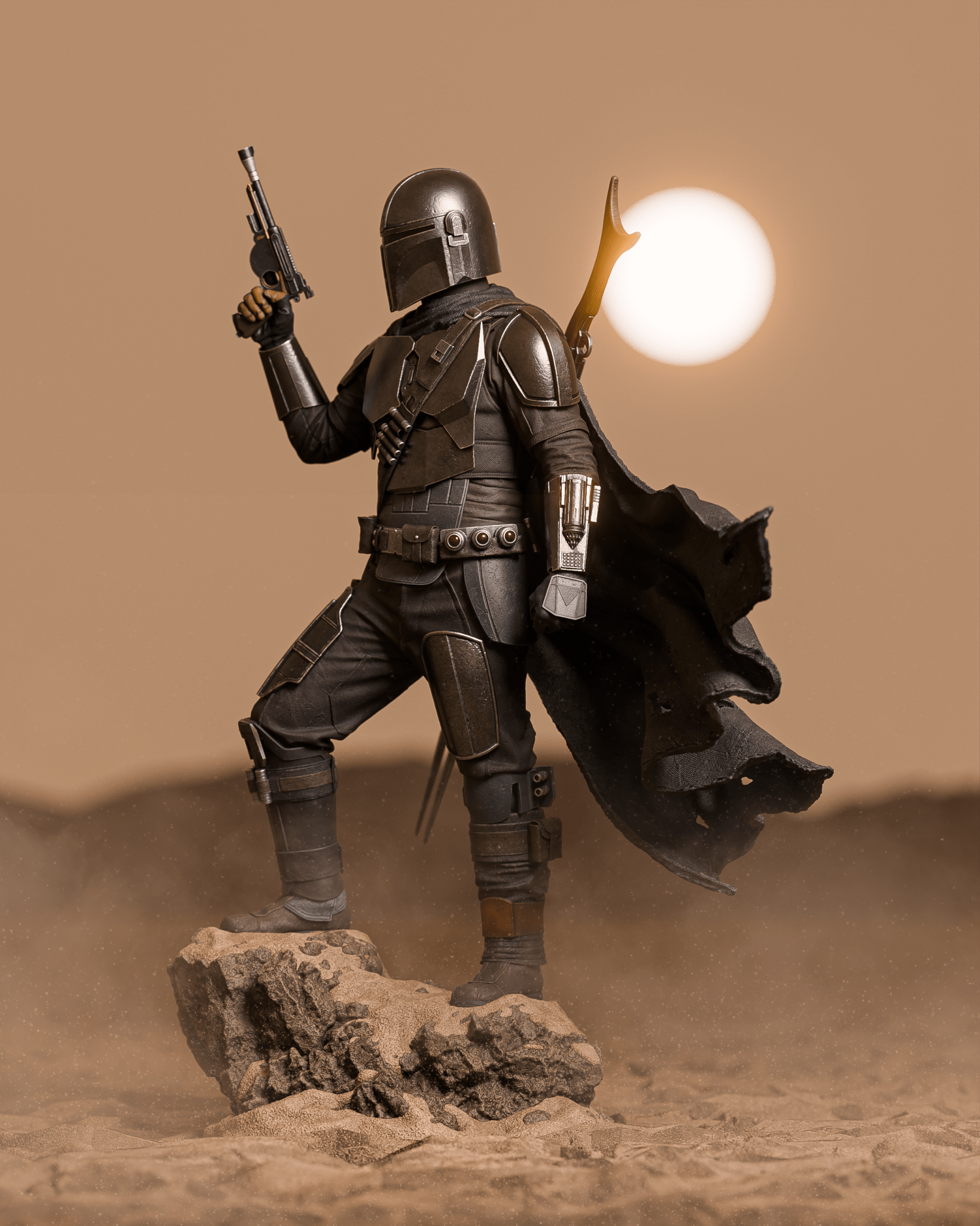 The Mandalorian - CA 3D Studios - Dark Forge Arts