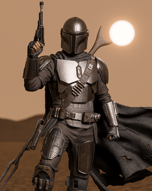 The Mandalorian - CA 3D Studios - Dark Forge Arts