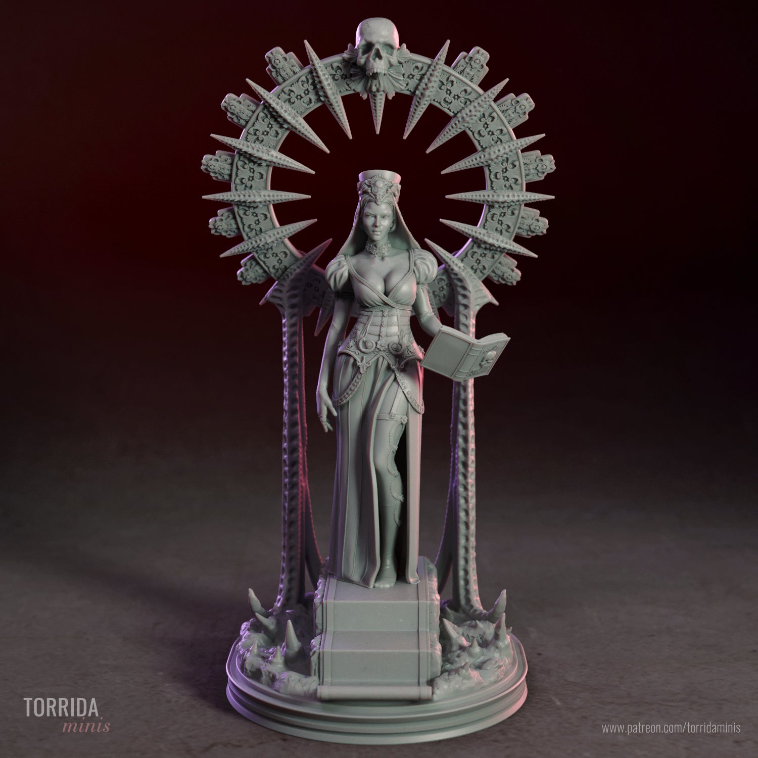 The Messenger of Death - Torrida Minis - Dark Forge Arts