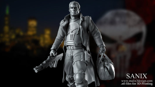 The Punisher - Sanix3D - Dark Forge Arts