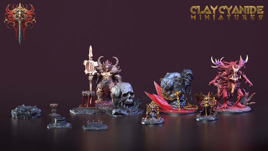 The Ressurection of Chernobog - ClayCyanide - Dark Forge Arts