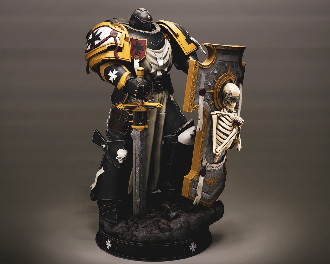 The Templar - Abe3D - Dark Forge Arts