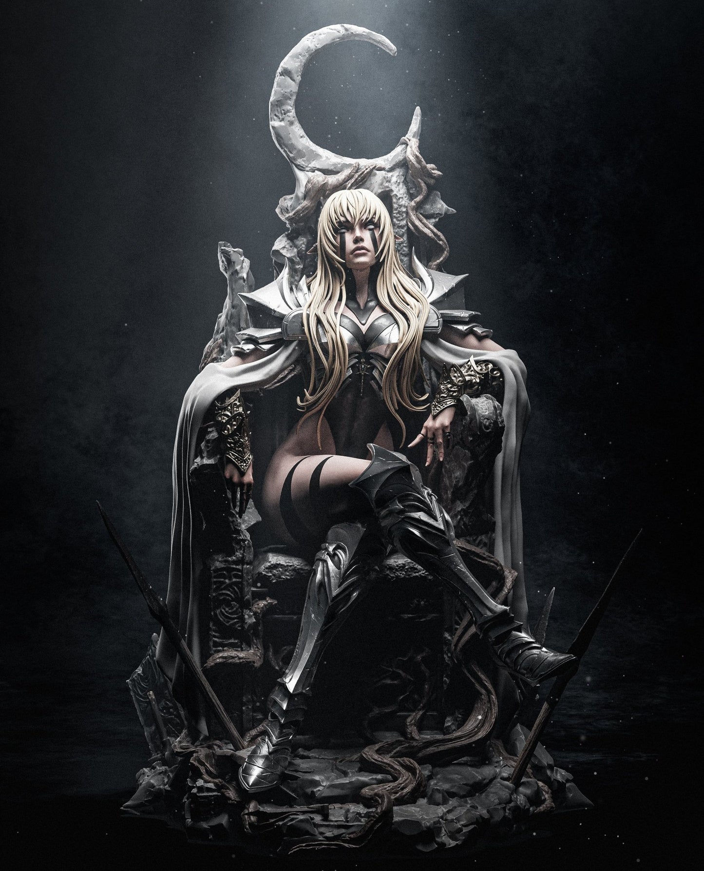 The Underworld’s Grand Matriarch - CA 3D Studios - Dark Forge Arts