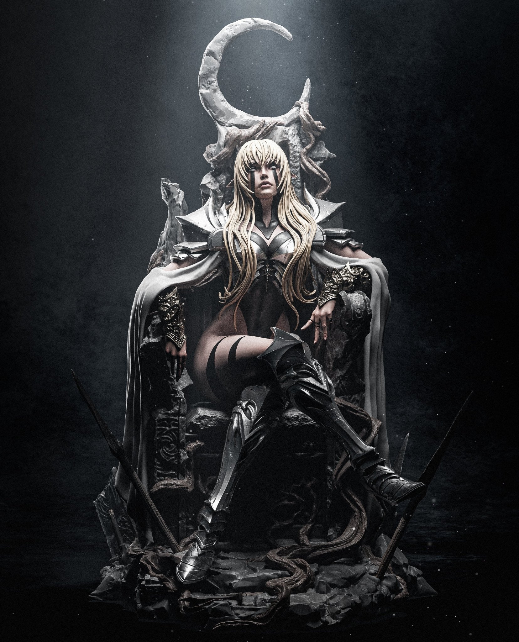 The Underworld’s Grand Matriarch - CA 3D Studios - Dark Forge Arts