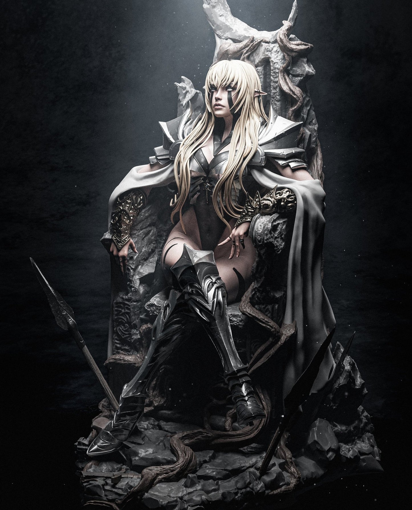 The Underworld’s Grand Matriarch - CA 3D Studios - Dark Forge Arts