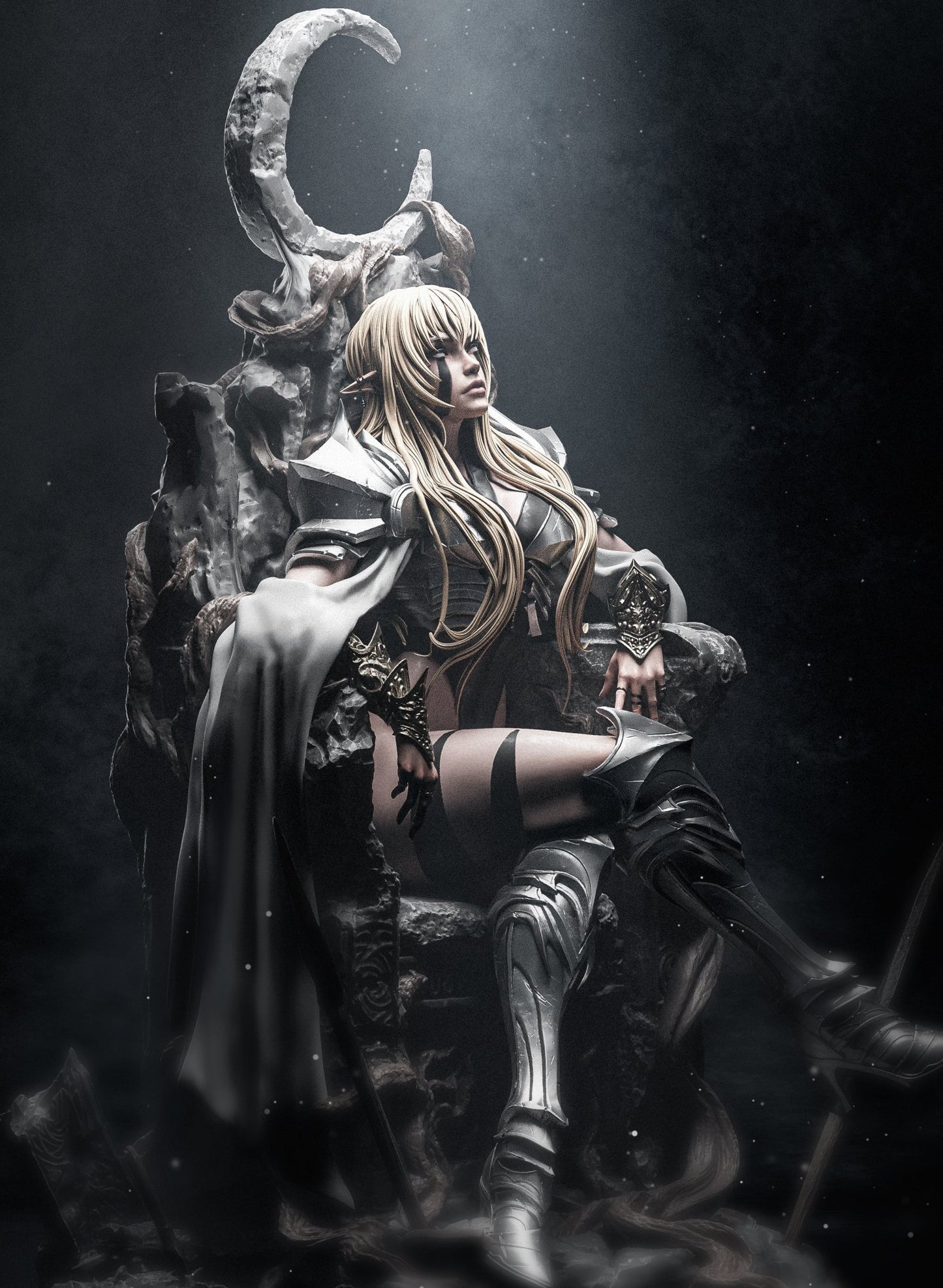 The Underworld’s Grand Matriarch - CA 3D Studios - Dark Forge Arts