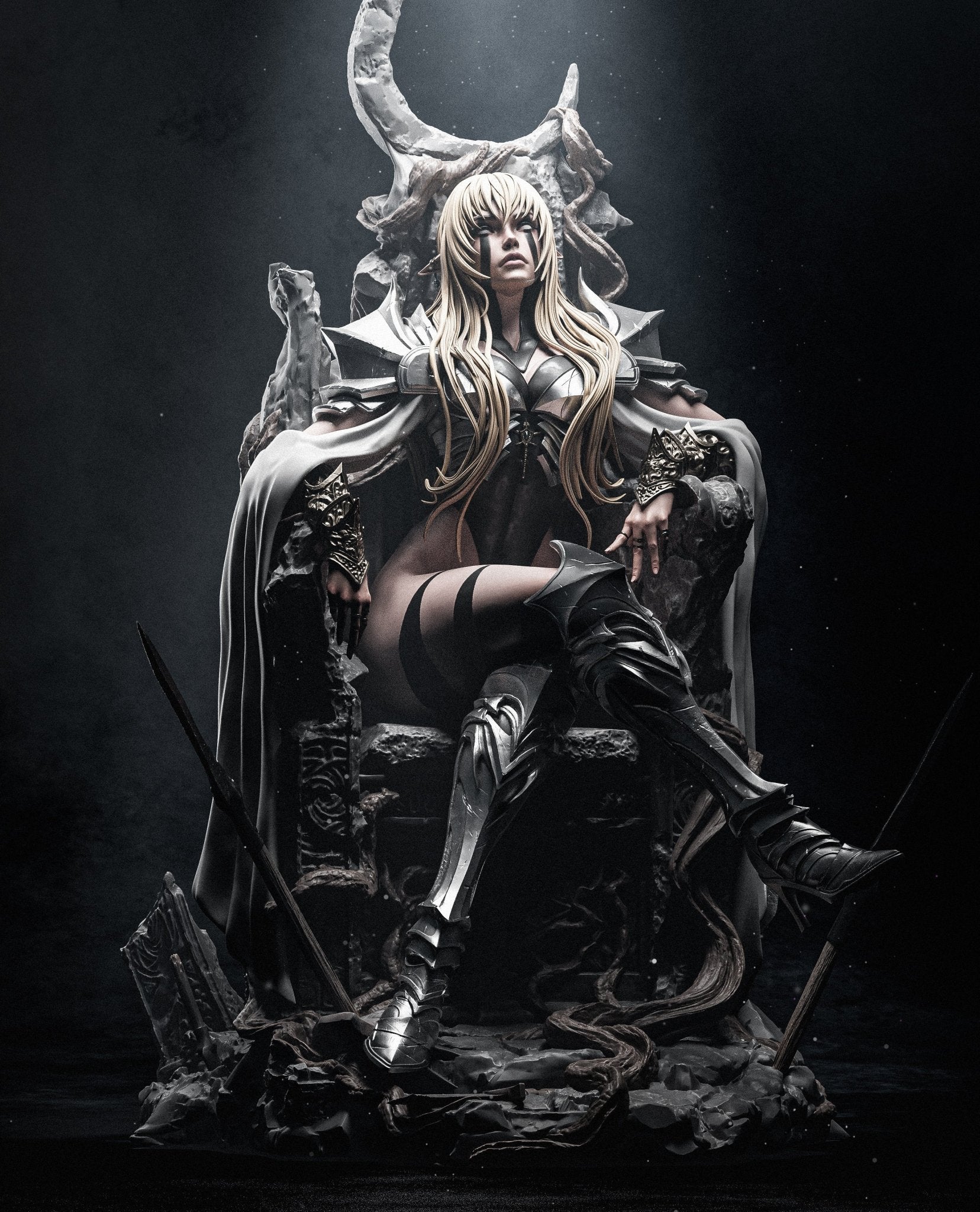 The Underworld’s Grand Matriarch - CA 3D Studios - Dark Forge Arts