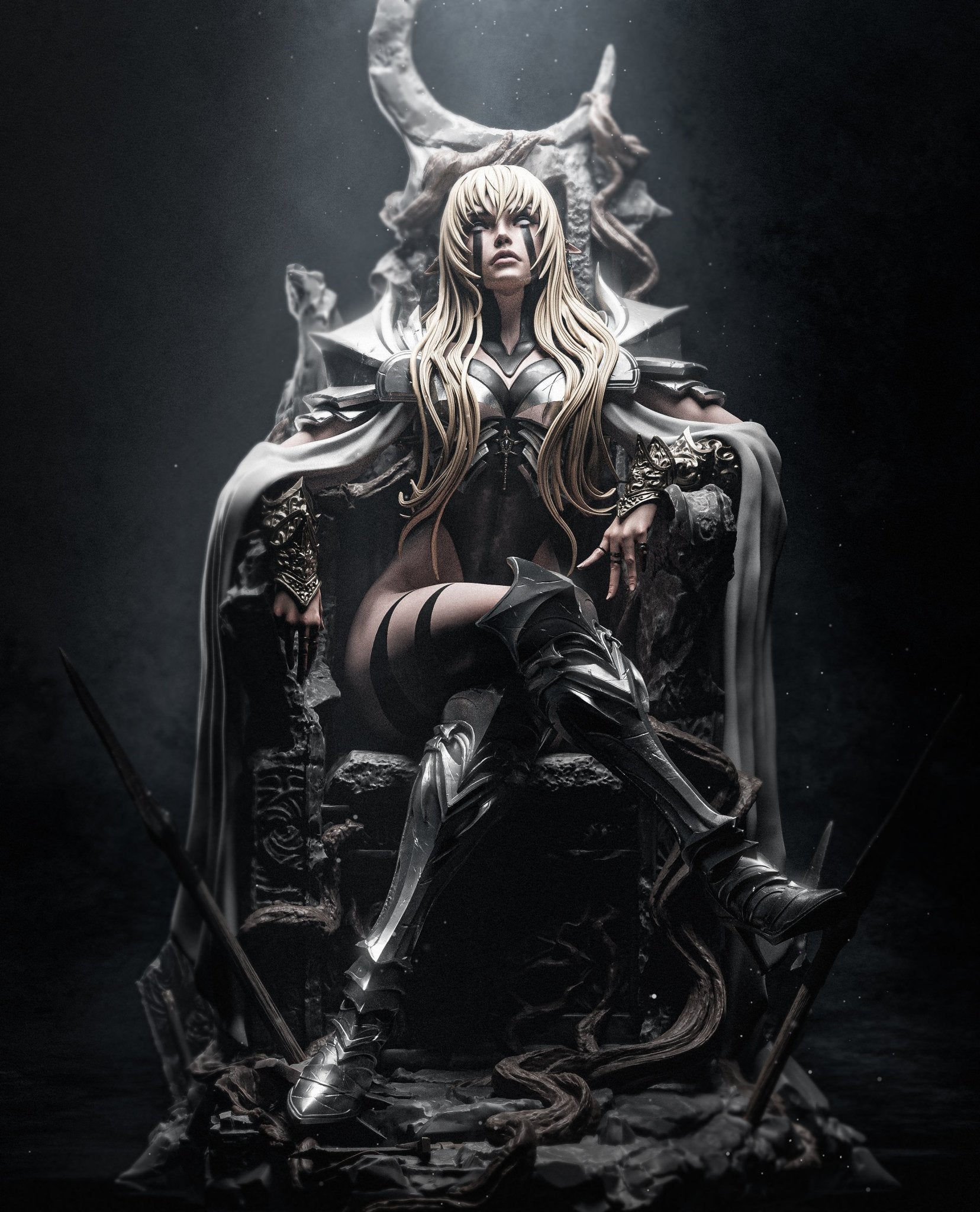The Underworld’s Grand Matriarch - CA 3D Studios - Dark Forge Arts