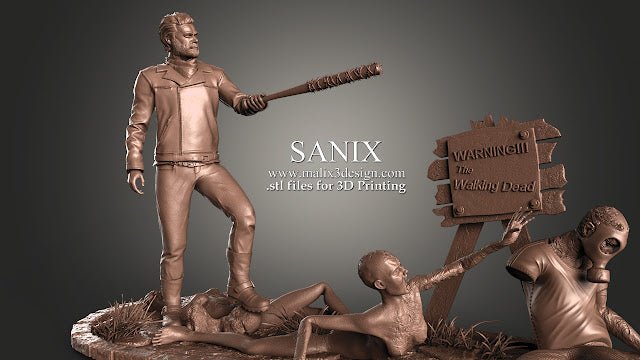 The Walking Dead - Sanix3D - Dark Forge Arts