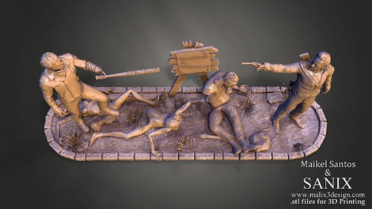 The Walking Dead - Sanix3D - Dark Forge Arts