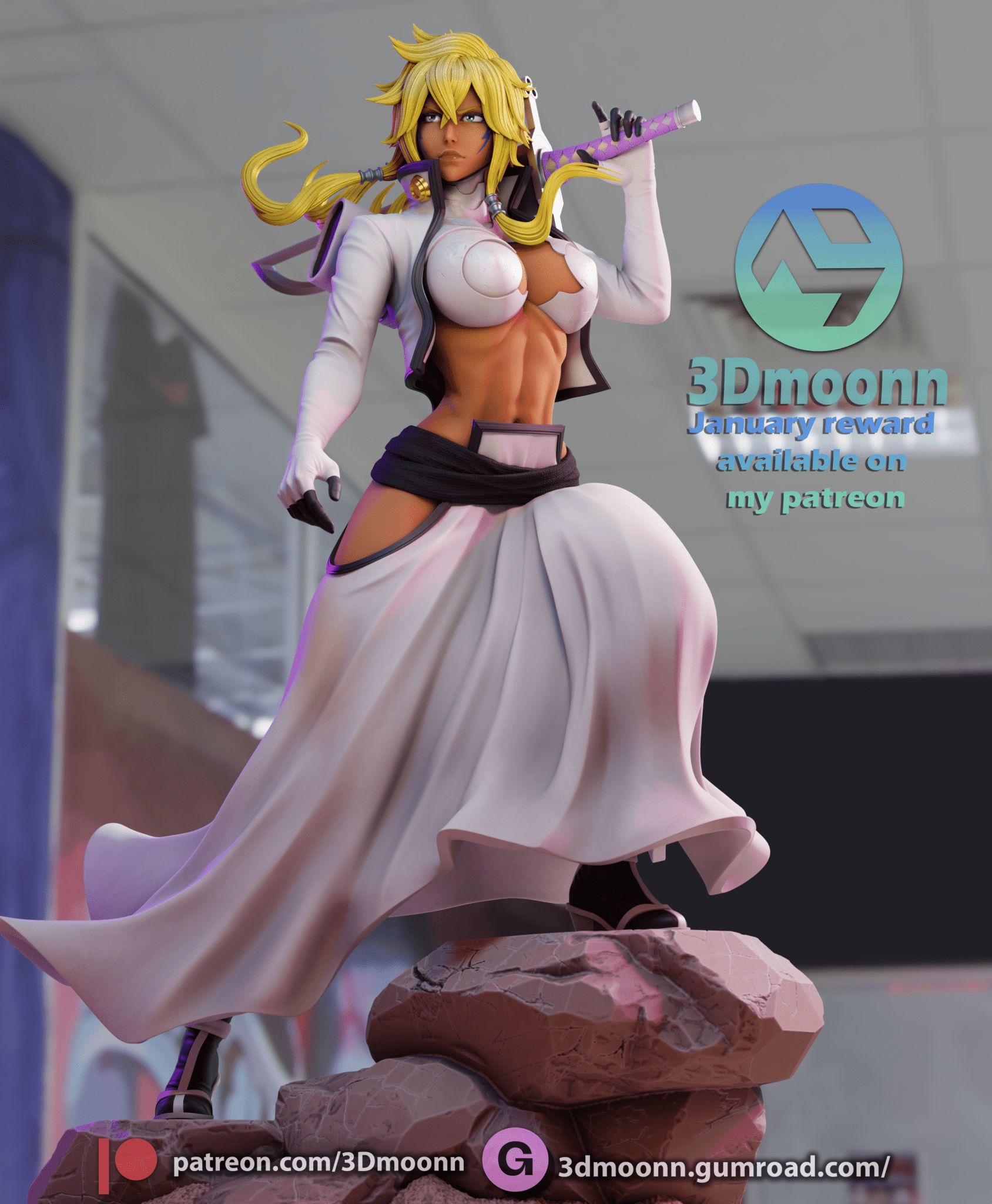 Tier Harribel - 3DMoonn - Dark Forge Arts