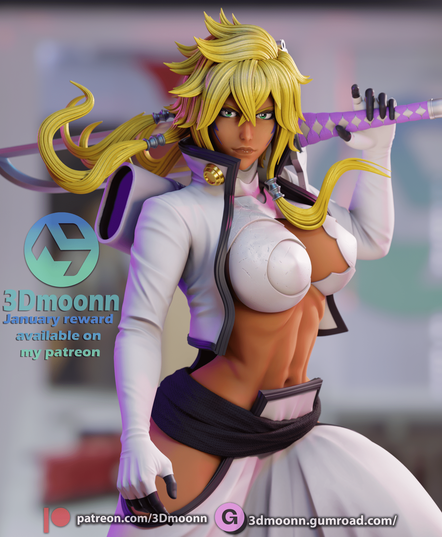 Tier Harribel - 3DMoonn - Dark Forge Arts