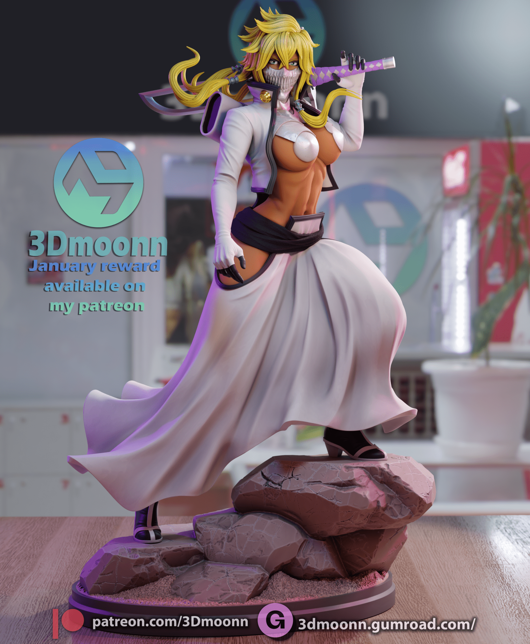 Tier Harribel - 3DMoonn - Dark Forge Arts