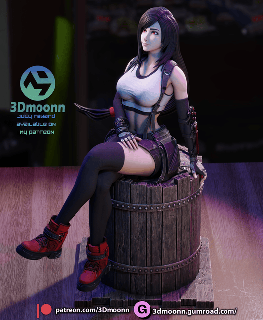 Tifa - 3DMoonn - Dark Forge Arts