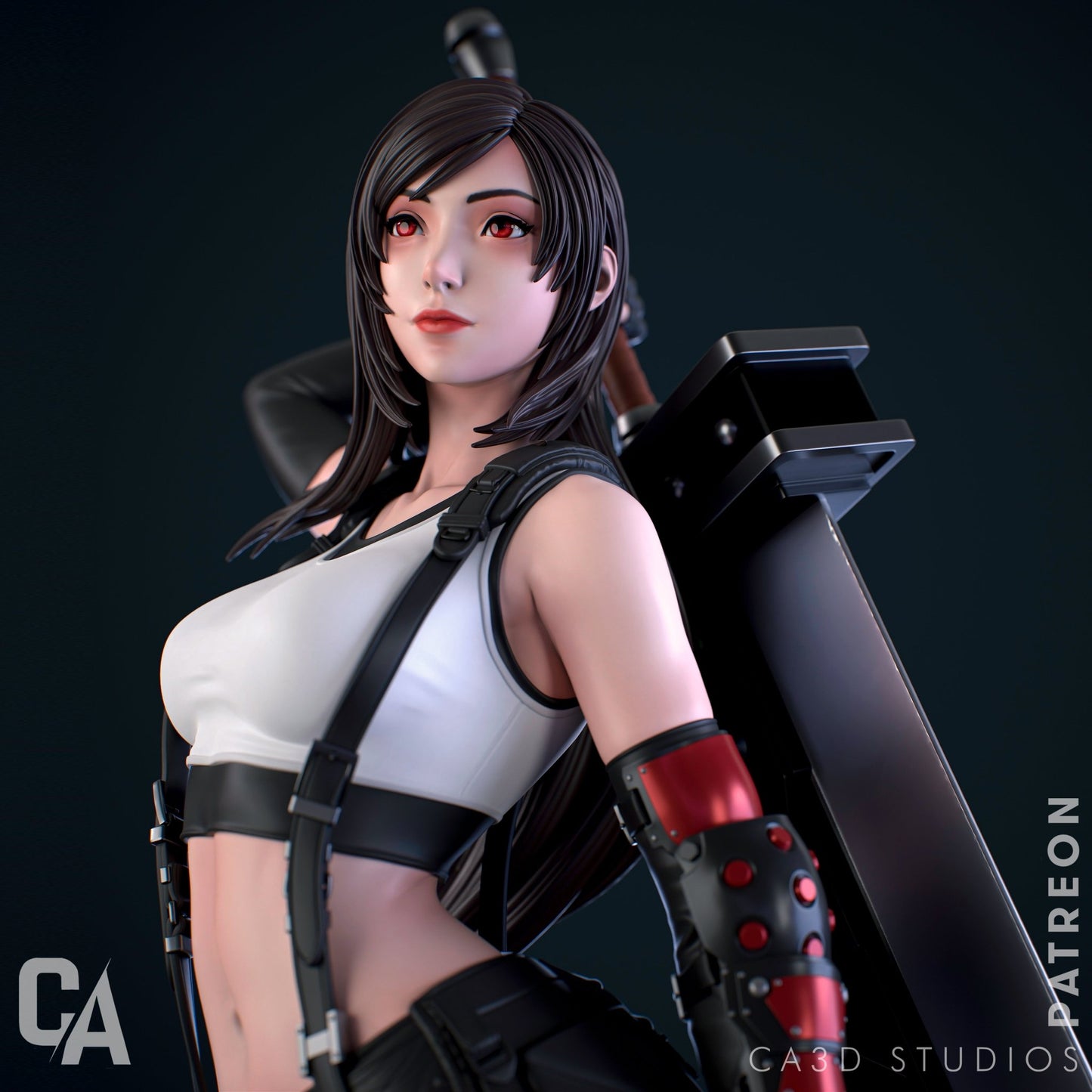 TIfa Lockhart - CA 3D Studios - Dark Forge Arts