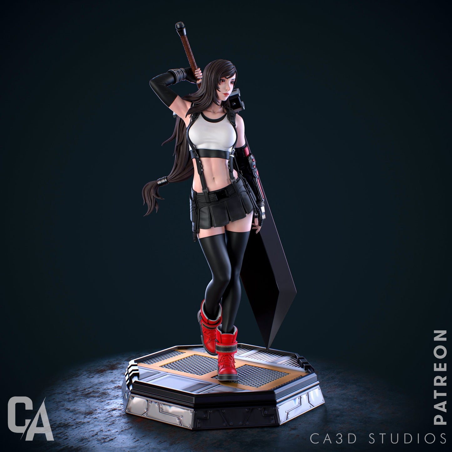 TIfa Lockhart - CA 3D Studios - Dark Forge Arts