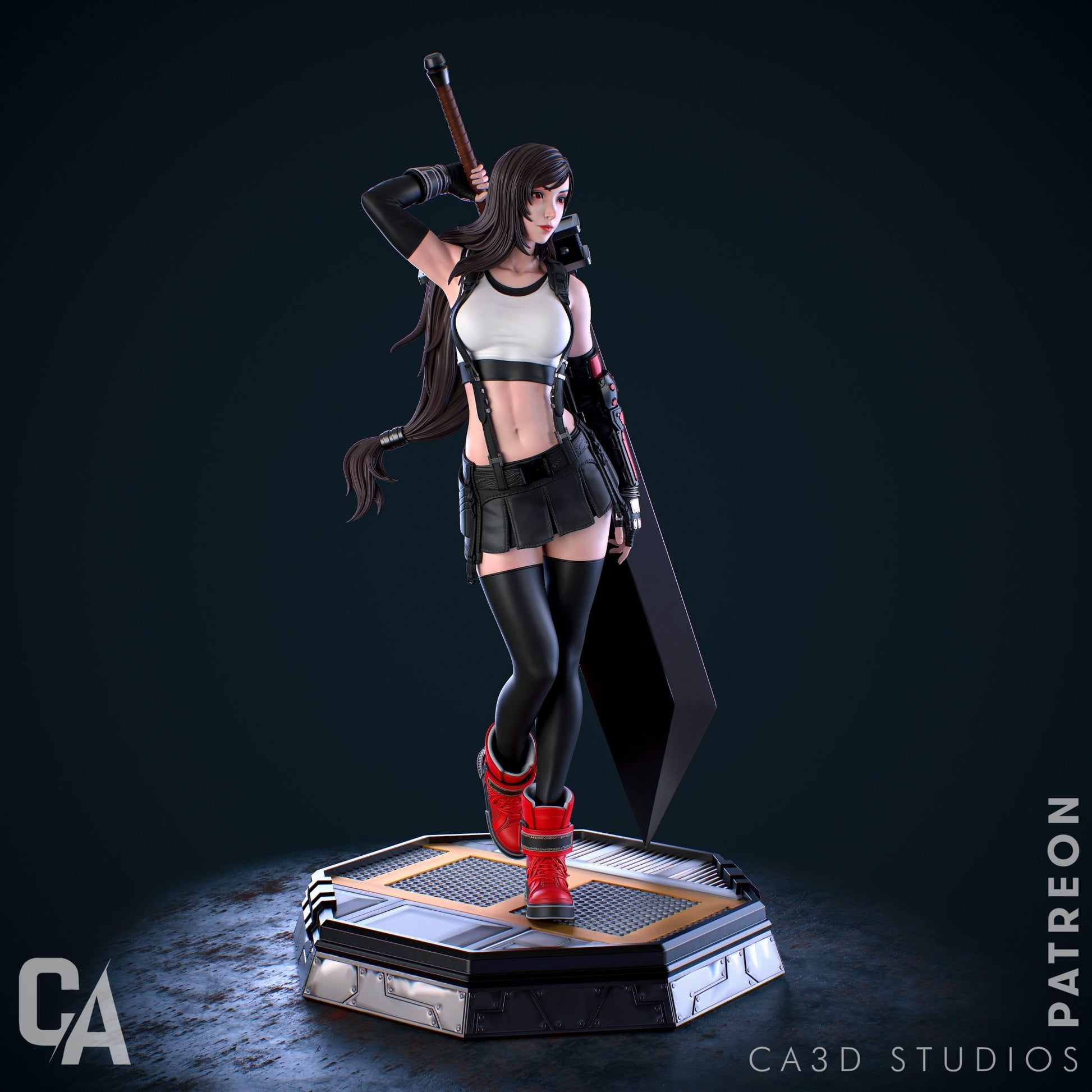 TIfa Lockhart - CA 3D Studios - Dark Forge Arts