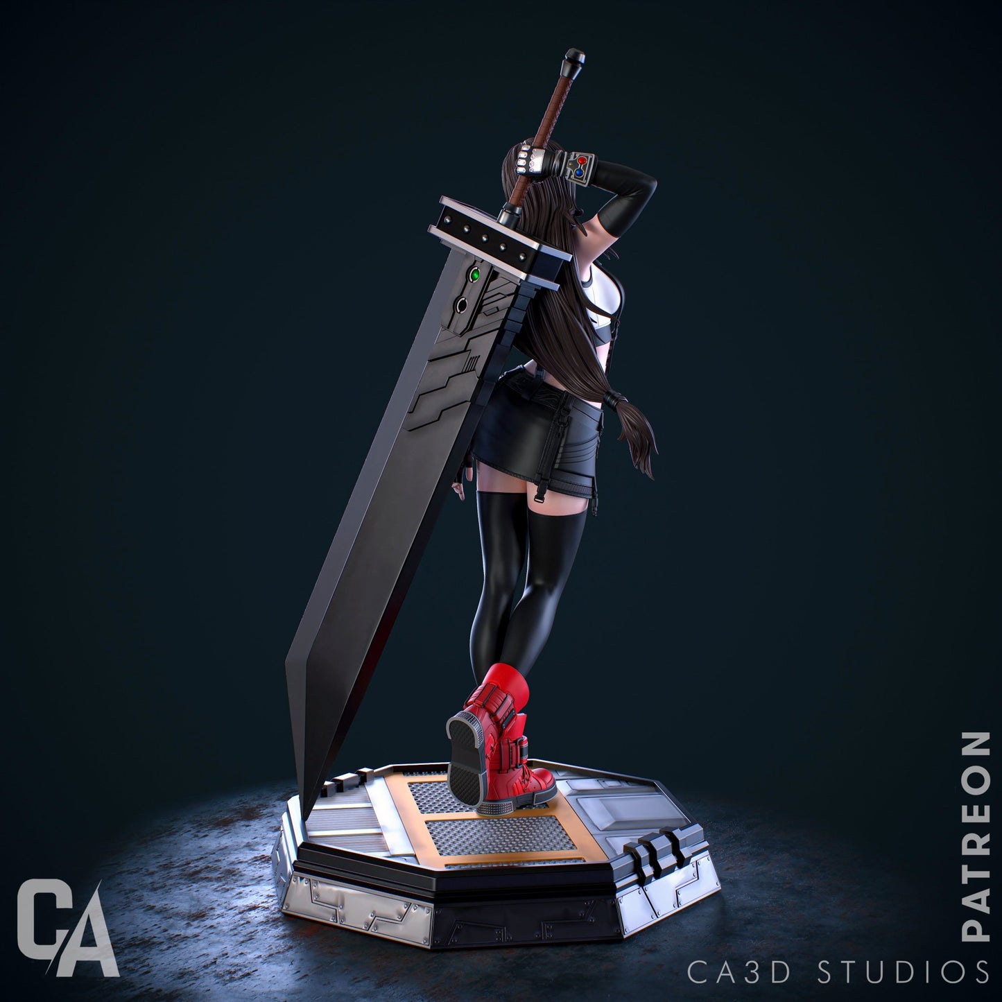 TIfa Lockhart - CA 3D Studios - Dark Forge Arts