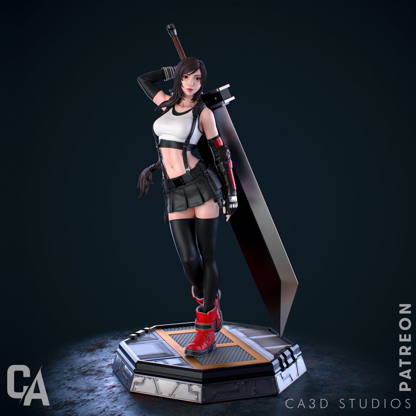 TIfa Lockhart - CA 3D Studios - Dark Forge Arts