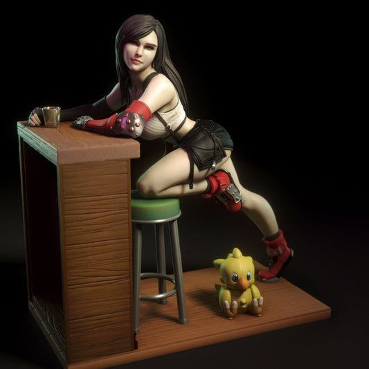 Tifa Lockhart - Torrida Minis - Dark Forge Arts