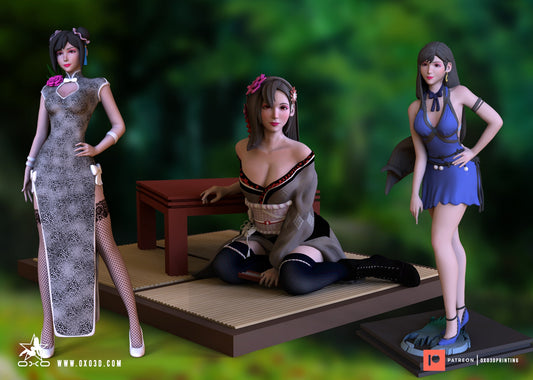 Tifa - OXO3D - Dark Forge Arts