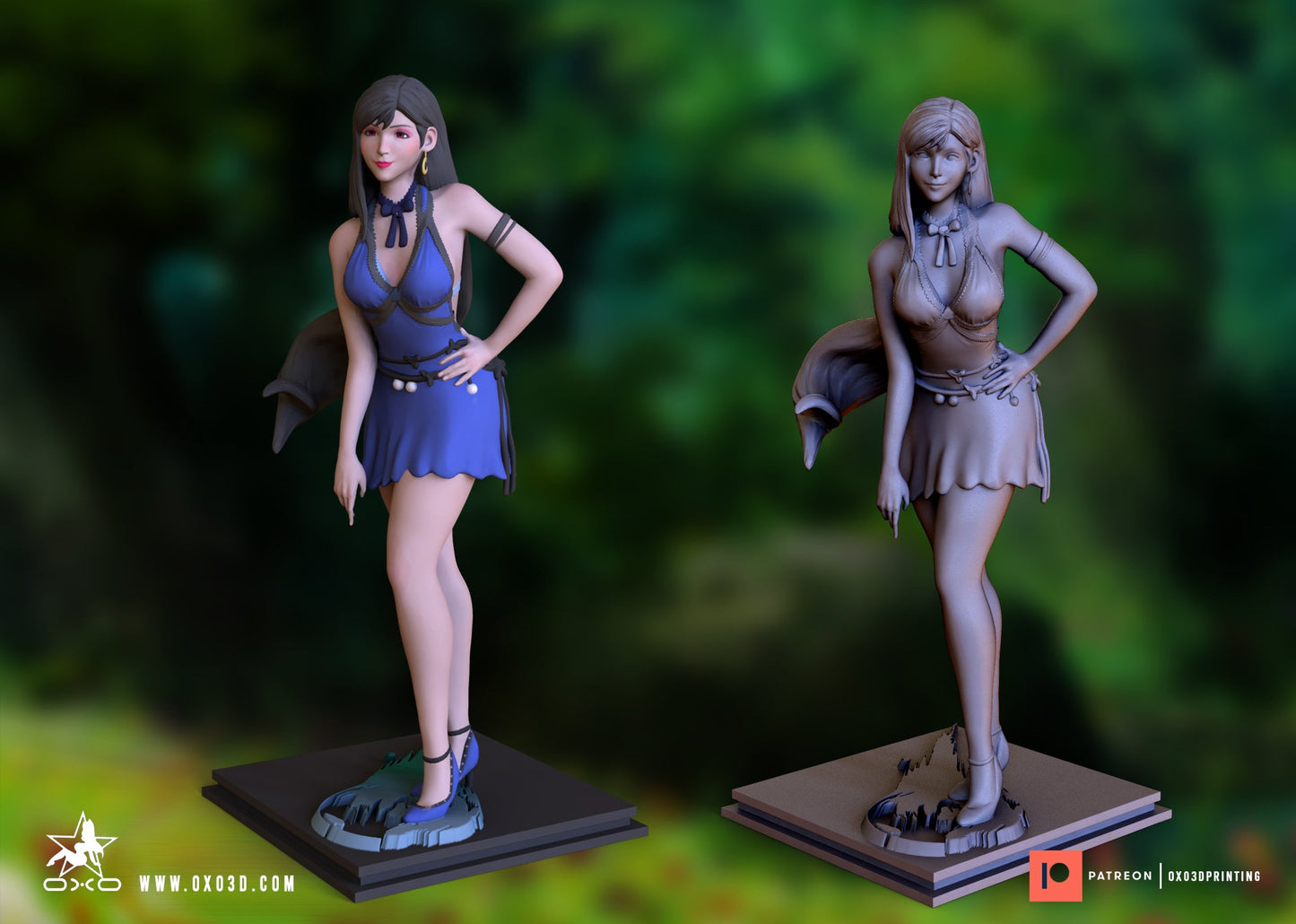 Tifa - OXO3D - Dark Forge Arts