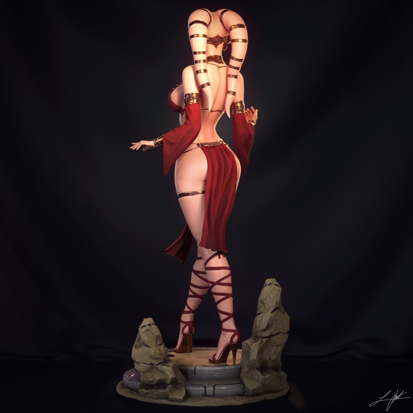 Twilek Hostess - Abe3D - Dark Forge Arts