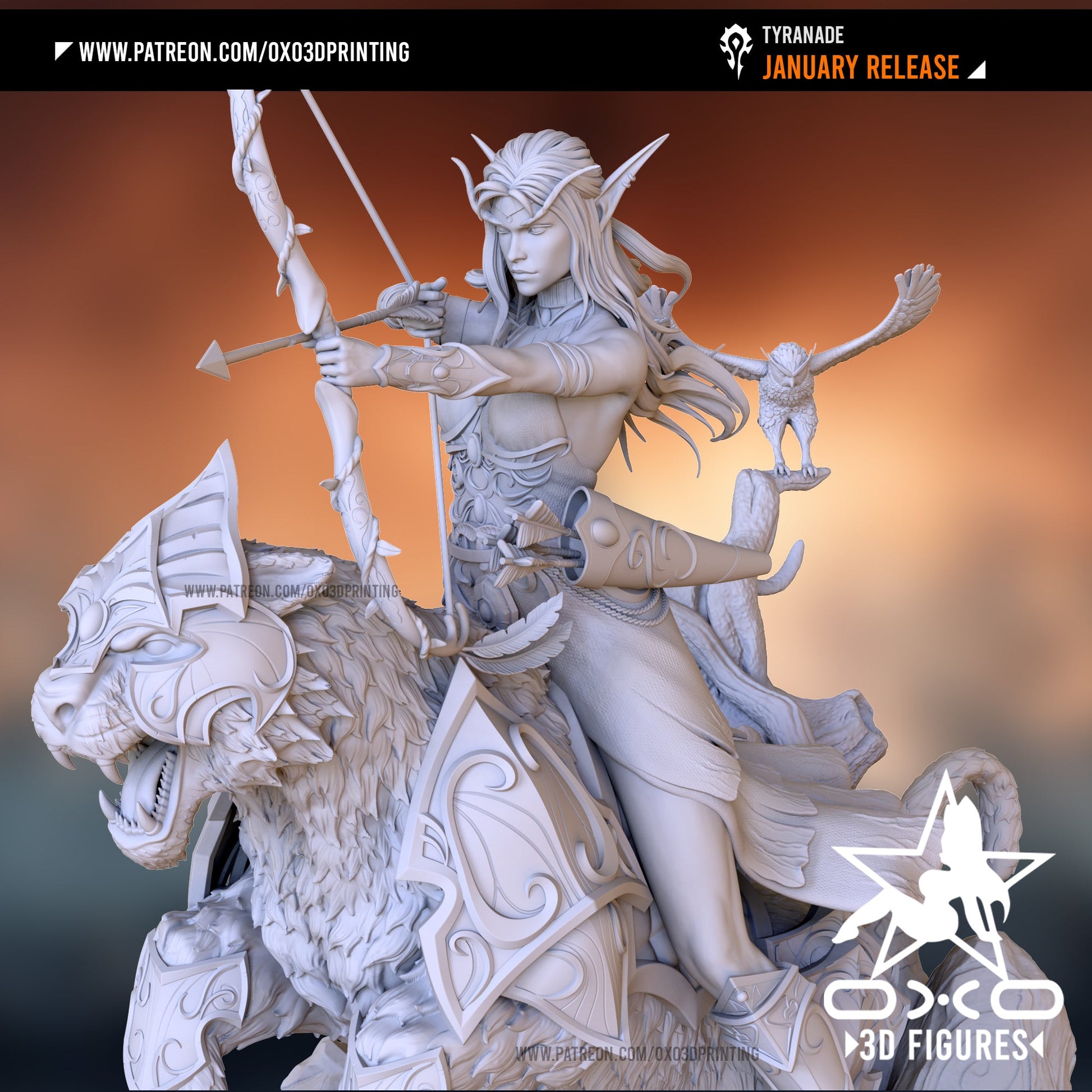 Tyrande - OXO3D - Dark Forge Arts