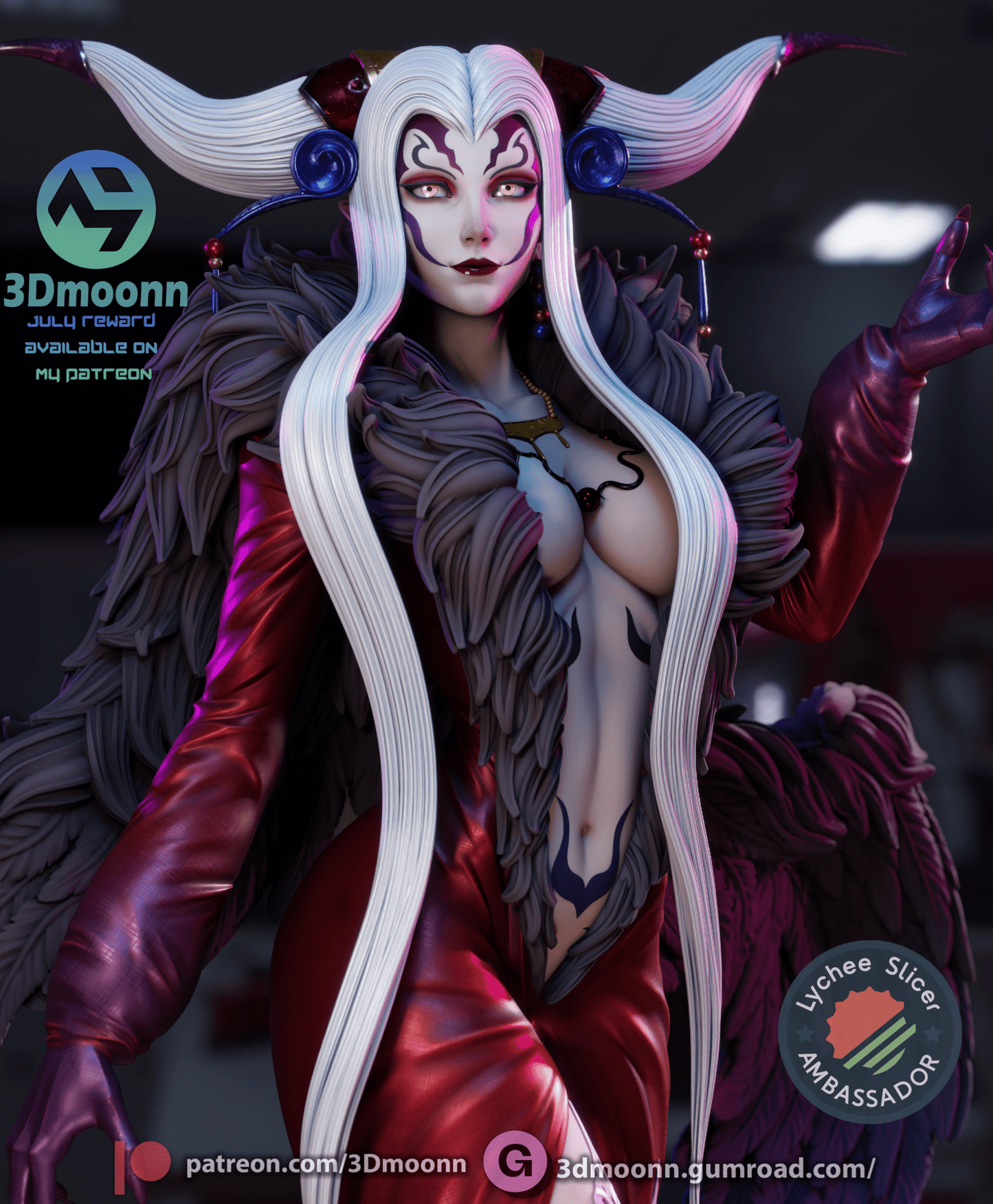 Ultimecia - 3DMoonn - Dark Forge Arts