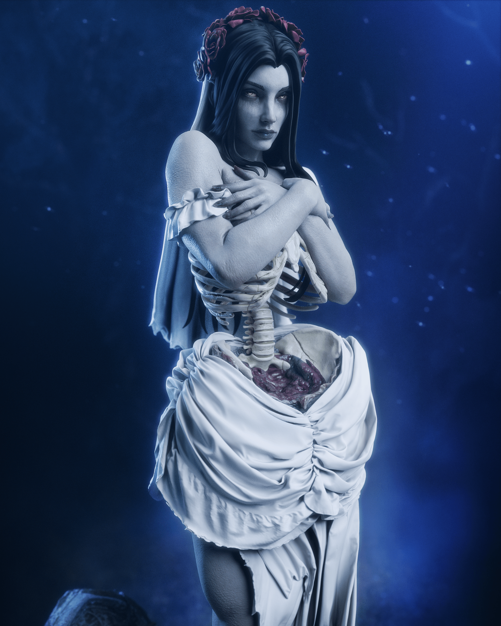 Undead Bride - CA 3D Studios - Dark Forge Arts