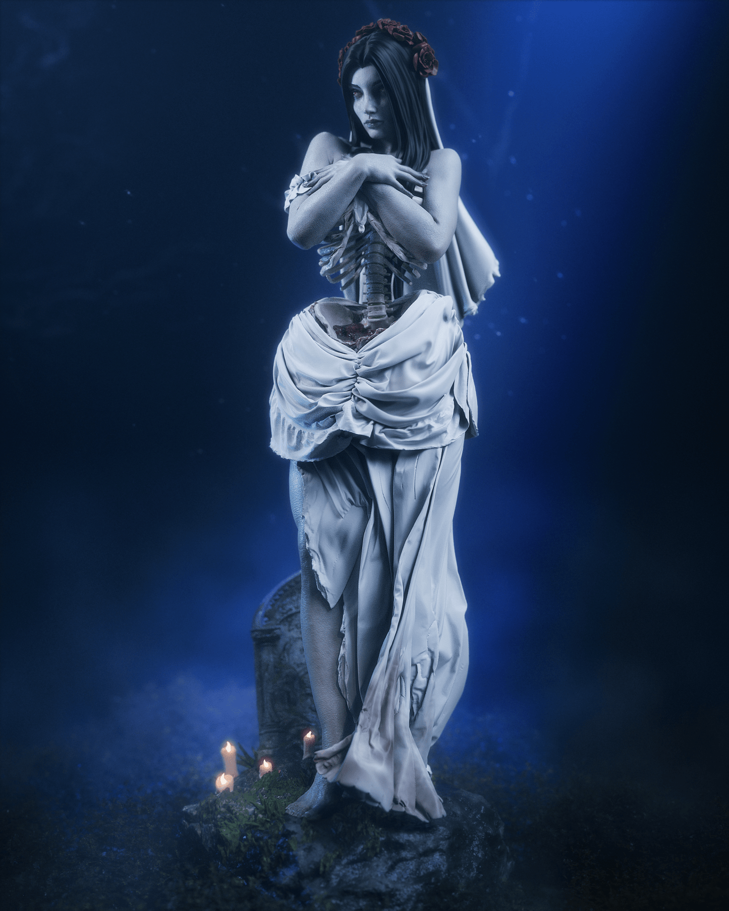 Undead Bride - CA 3D Studios - Dark Forge Arts