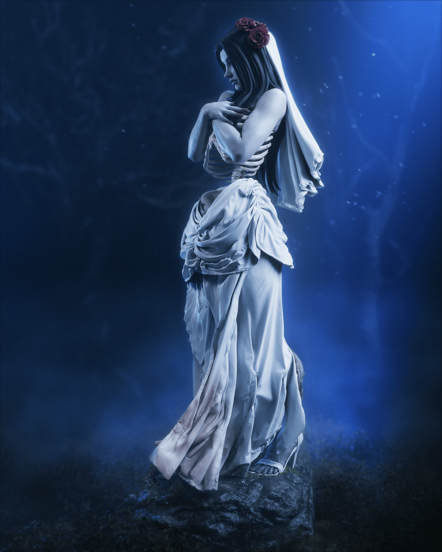 Undead Bride - CA 3D Studios - Dark Forge Arts