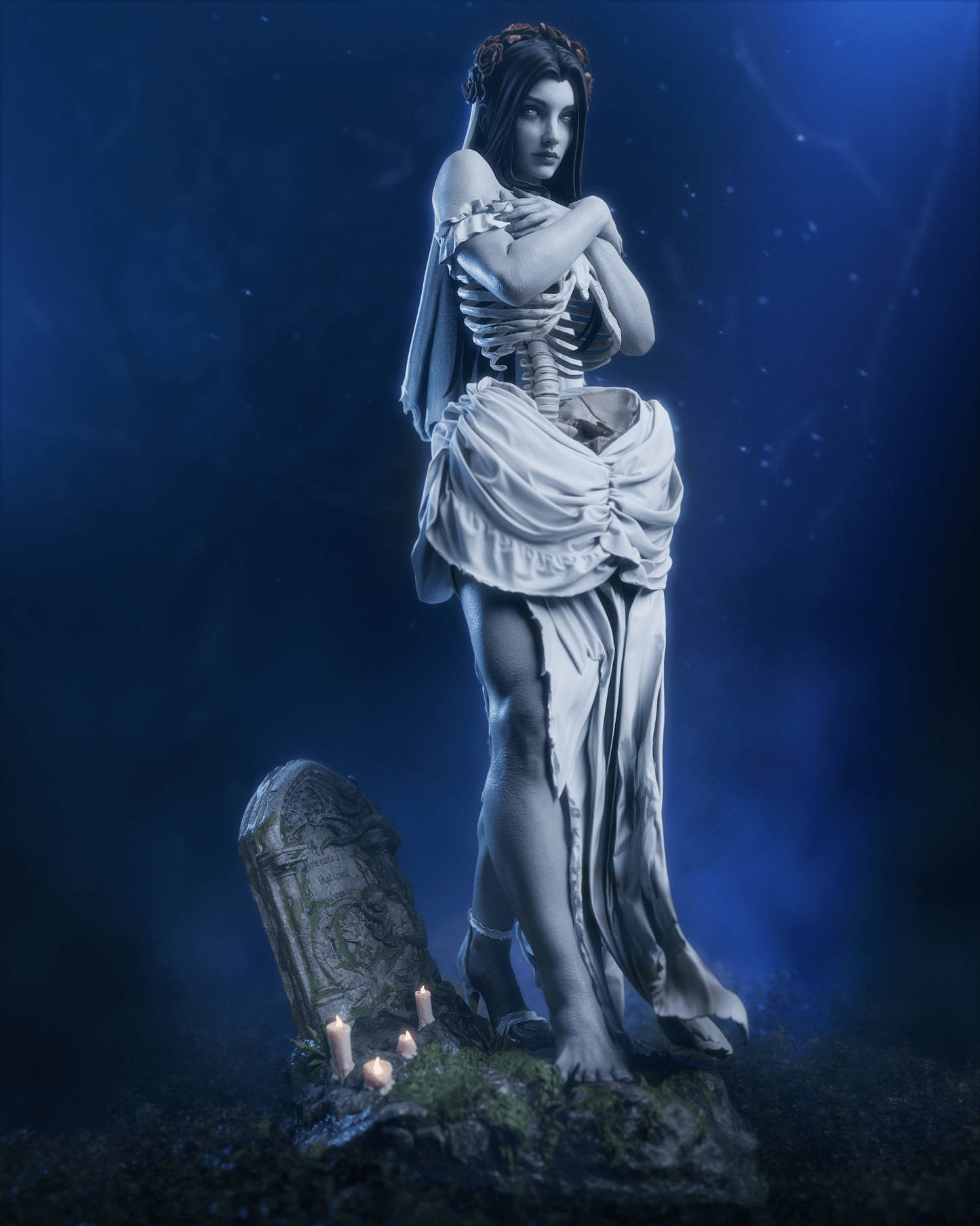 Undead Bride - CA 3D Studios - Dark Forge Arts