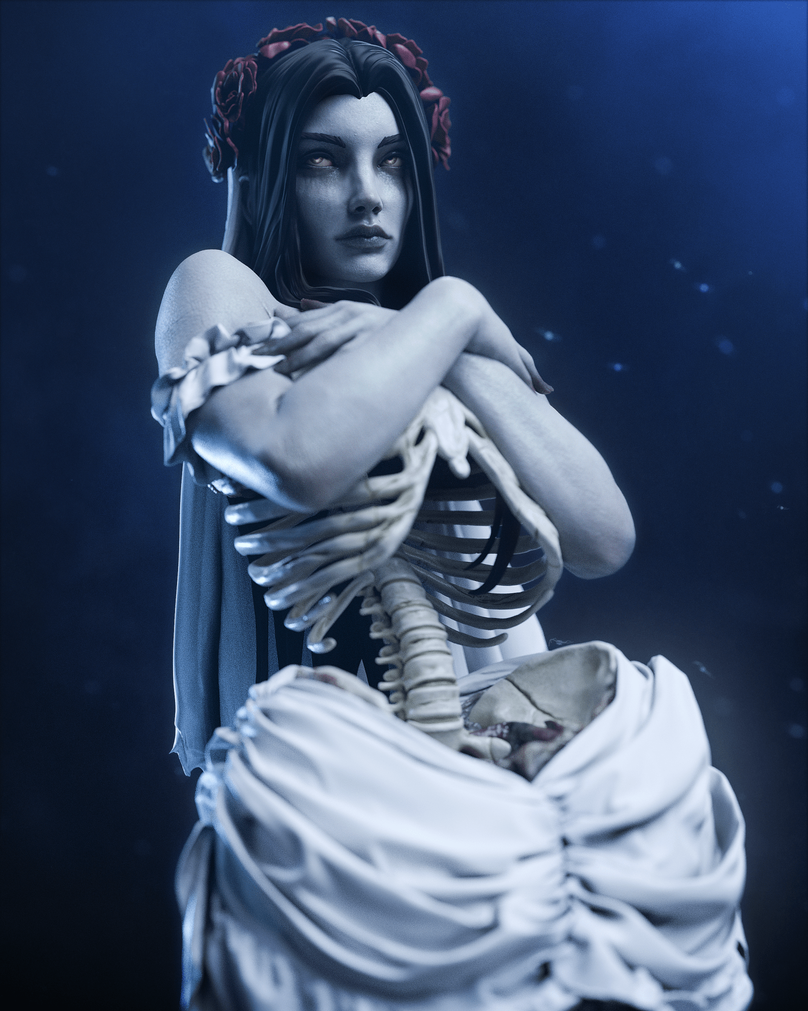 Undead Bride - CA 3D Studios - Dark Forge Arts