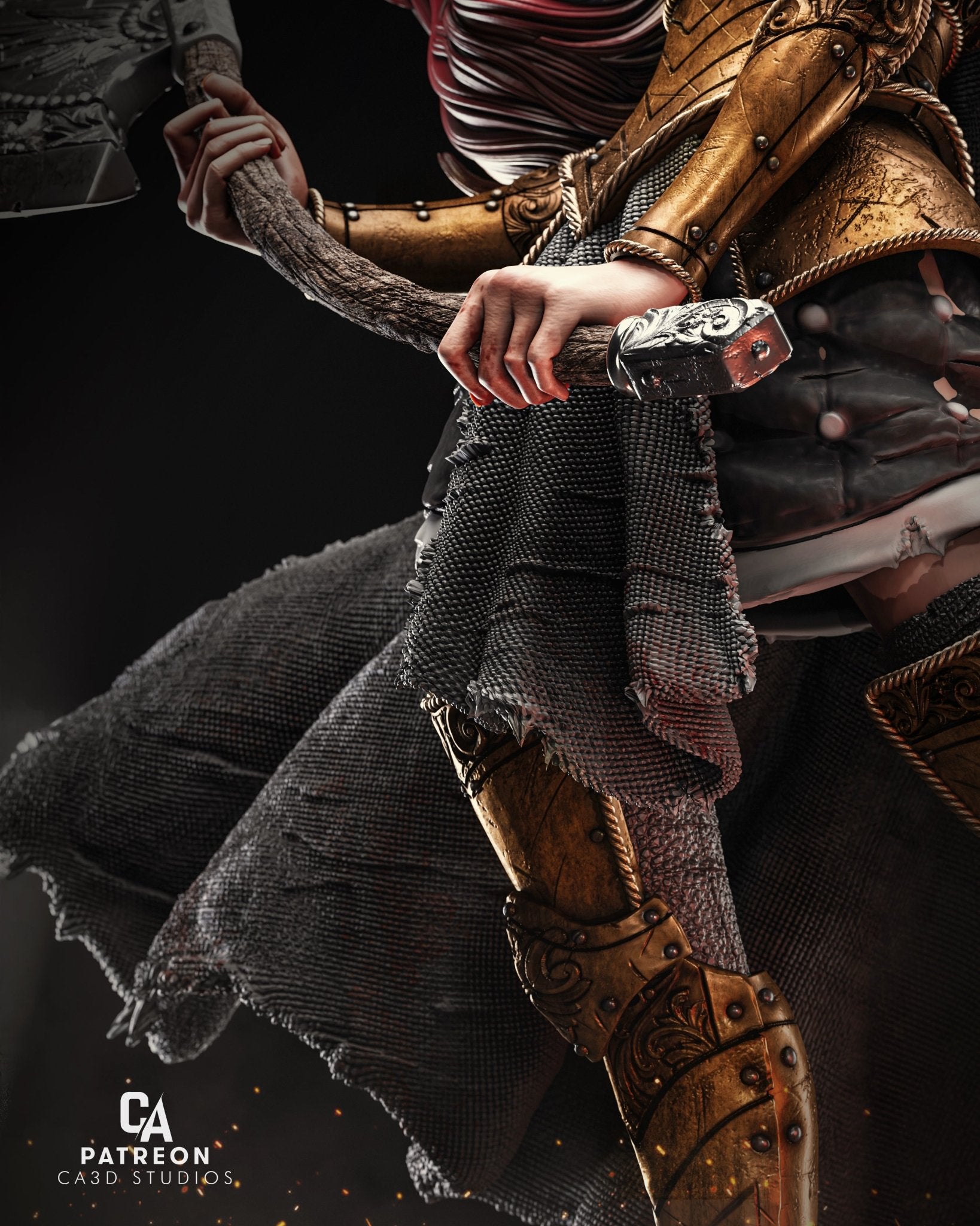 Valkyrie - CA 3D Studios - Dark Forge Arts