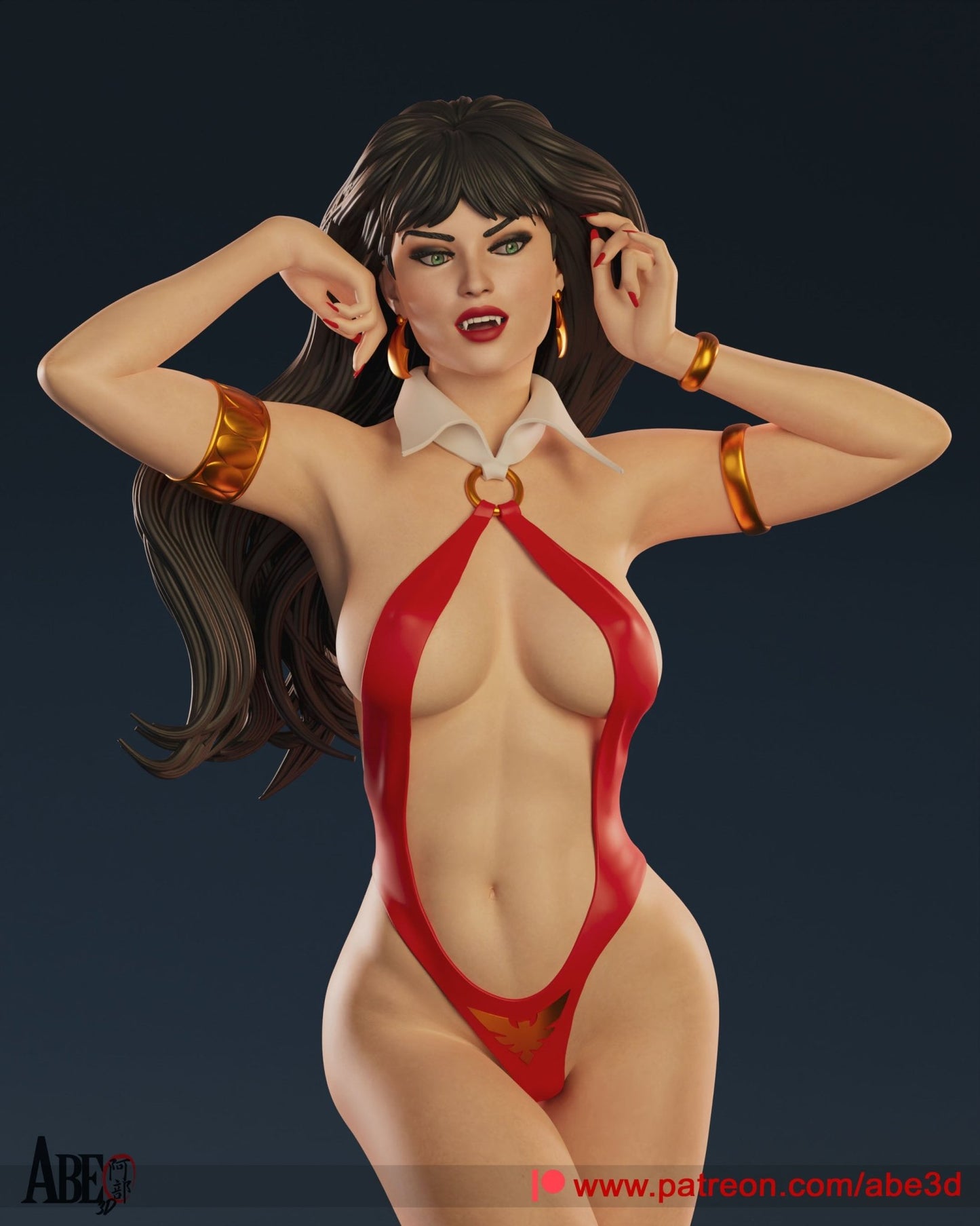 Vampirella v1 - Abe3D - Dark Forge Arts