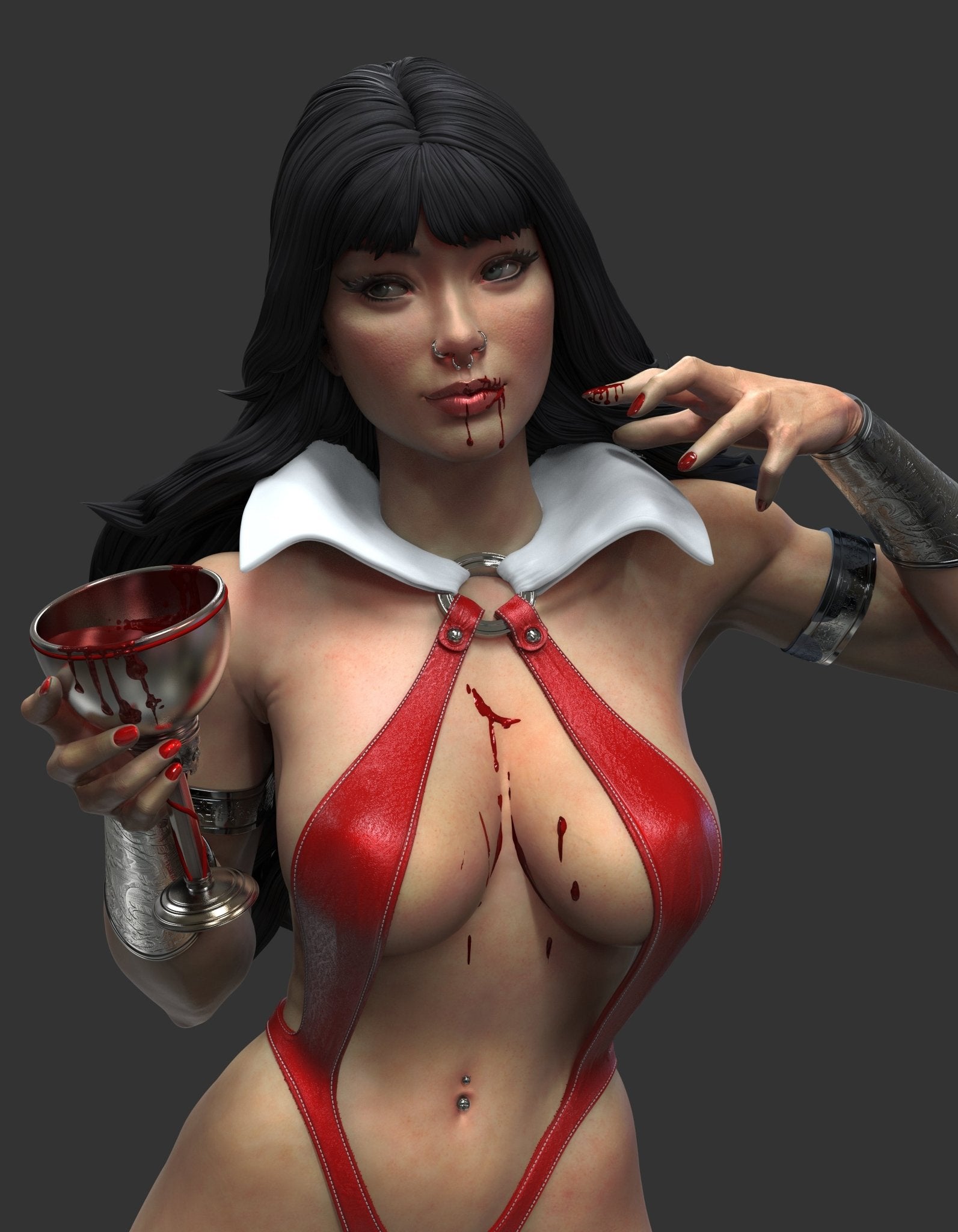Vampirella v2 - Abe3D - Dark Forge Arts