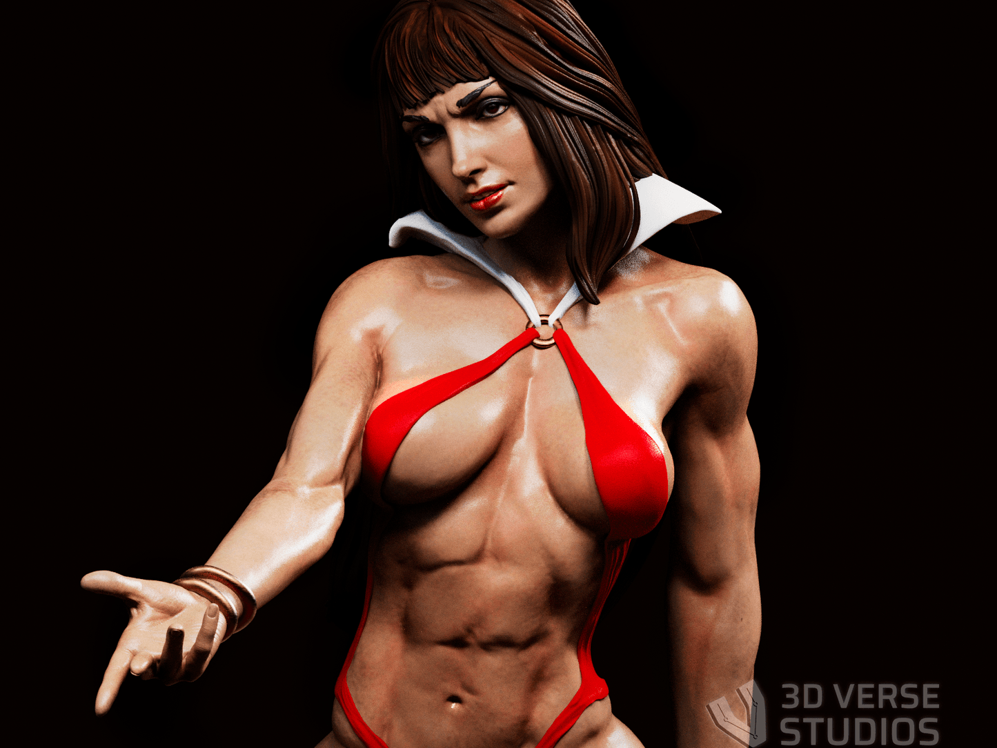 Vampirella v2 - CA 3D Studios - Dark Forge Arts